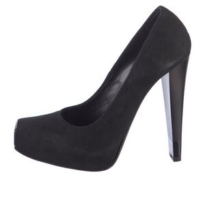 Gianmarco Lorenzi Black Label Elegant Black Heels